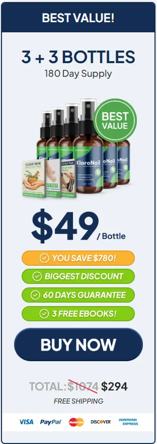 KlaroNail Buy Six Bottles