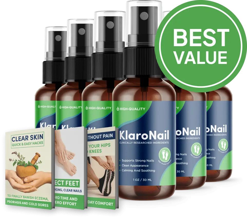 KlaroNail 6 bottles package