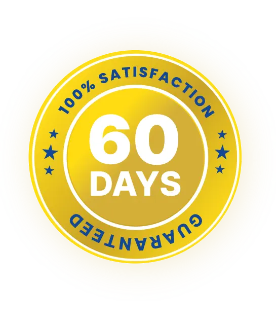 KlaroNail 60-Day Money-Back Guarantee Badge