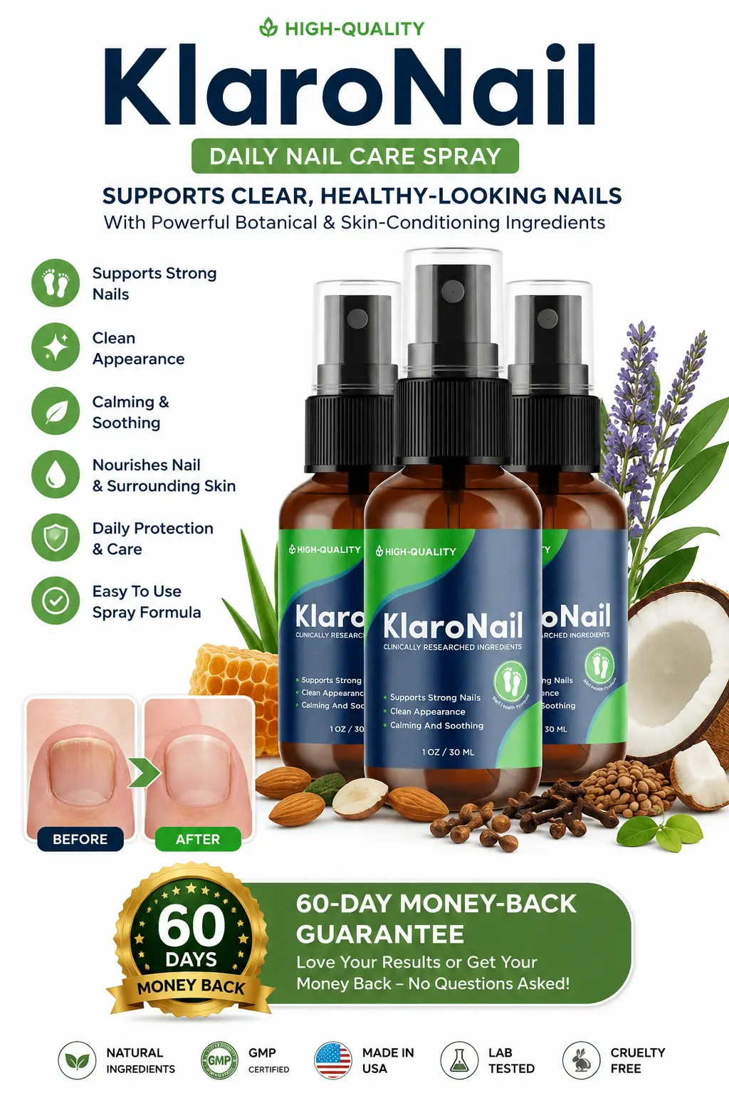 KlaroNail Nail Care Spray